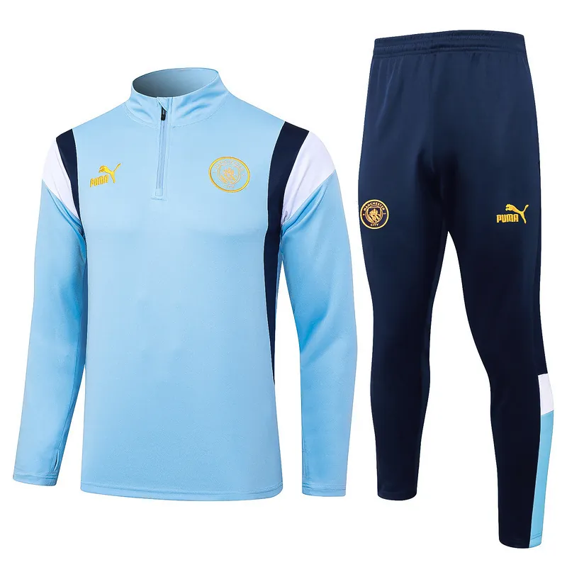 23-24 Manchester City Long Sleeve Training Suit Yupoo 3