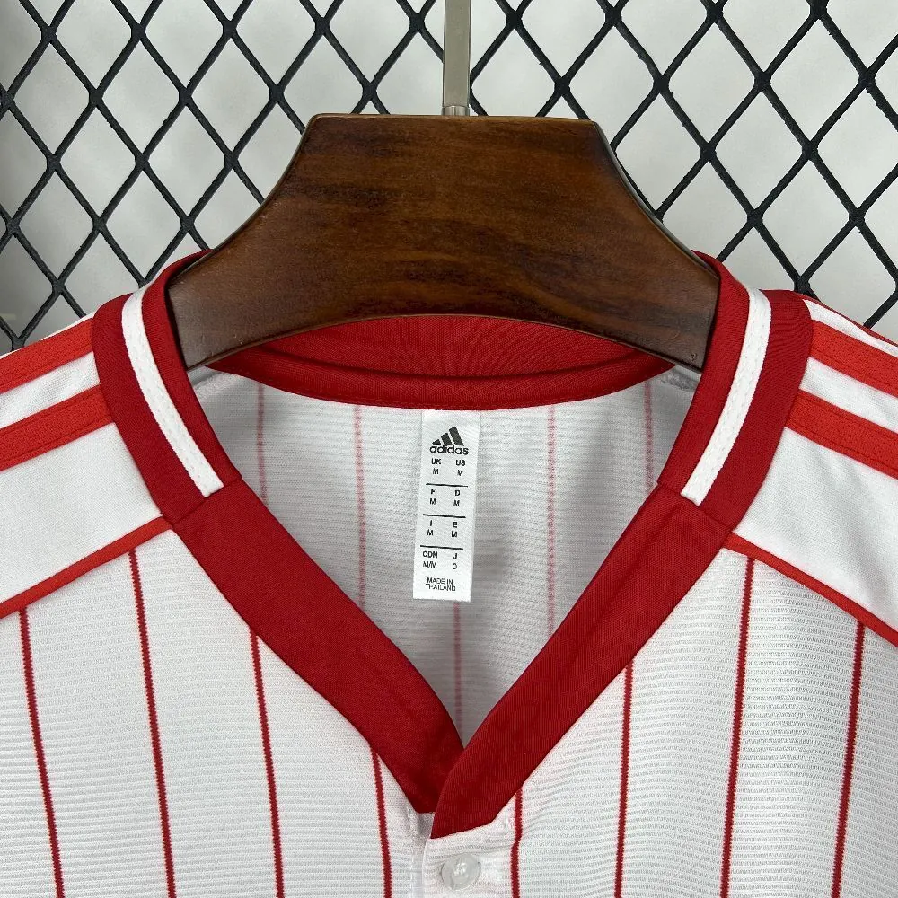 25-26 Arsenal Baseball style Pre Match Casual Training Soccer shirt AAAAJersey Yupoo 5