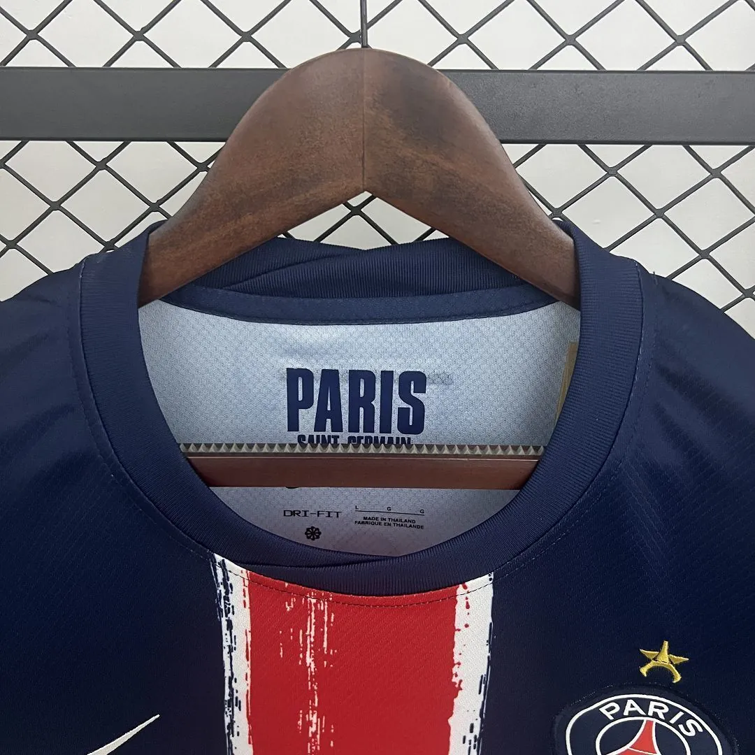 24-25 PSG Home Champions of Europe 2025 Kit Football T-Shirt AAAAJersey Wholesale Yupoo-1 12
