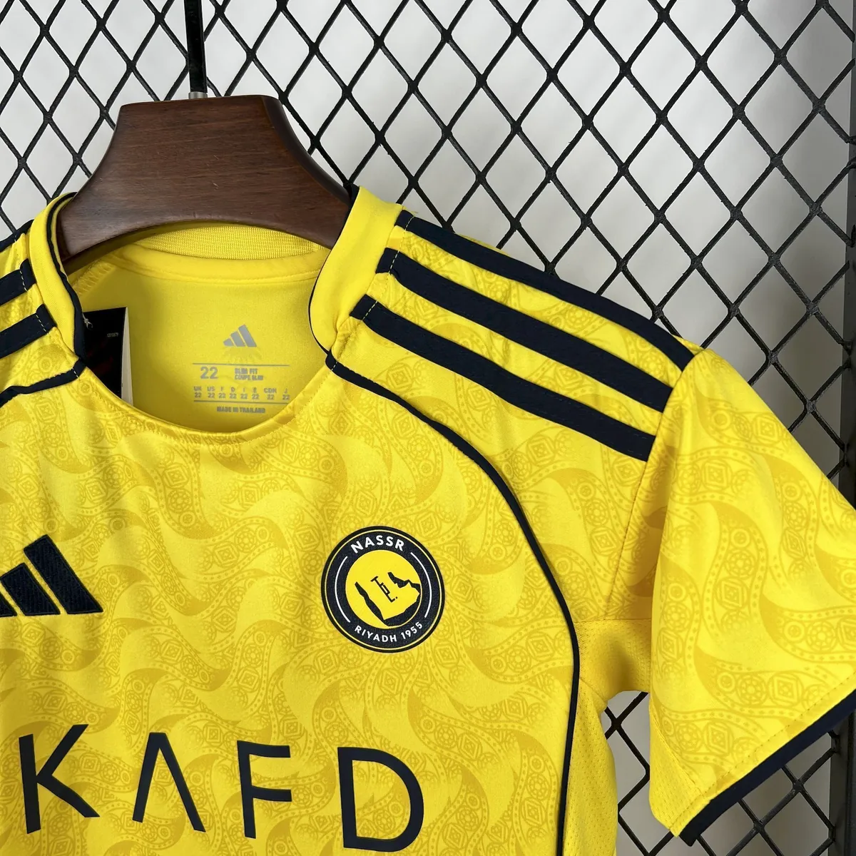 25-26 Al-Nassr Home Kid Kits Youth Apparels AAAAJersey Supply Yupoo 1