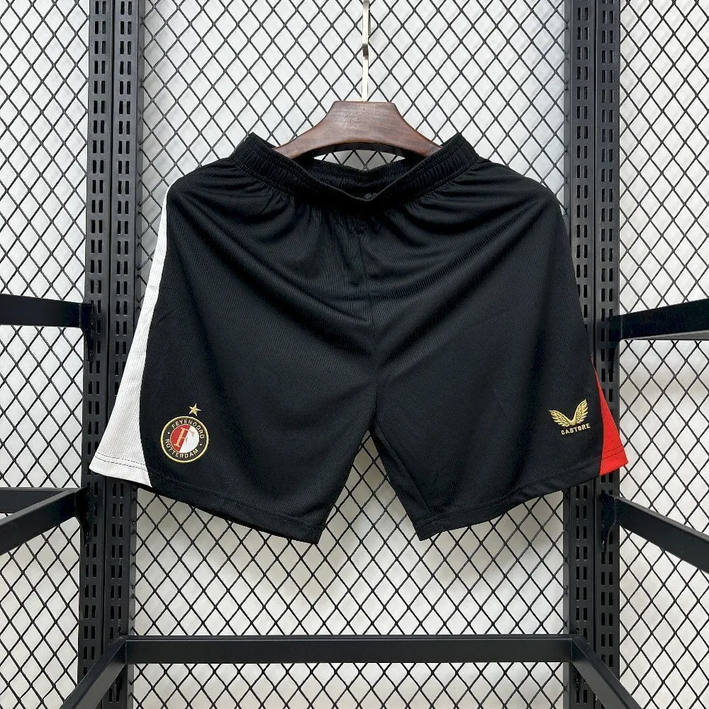 25-26 Feyenoord Home Kit Soccer Shorts AAAAJersey Supply Yupoo 4