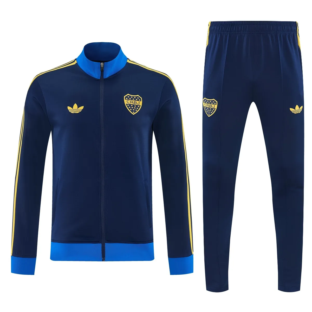 26-27 Boca Juniors Mens Kit Full Zipper Jacket Football Tracksuit Yupoo 4 4