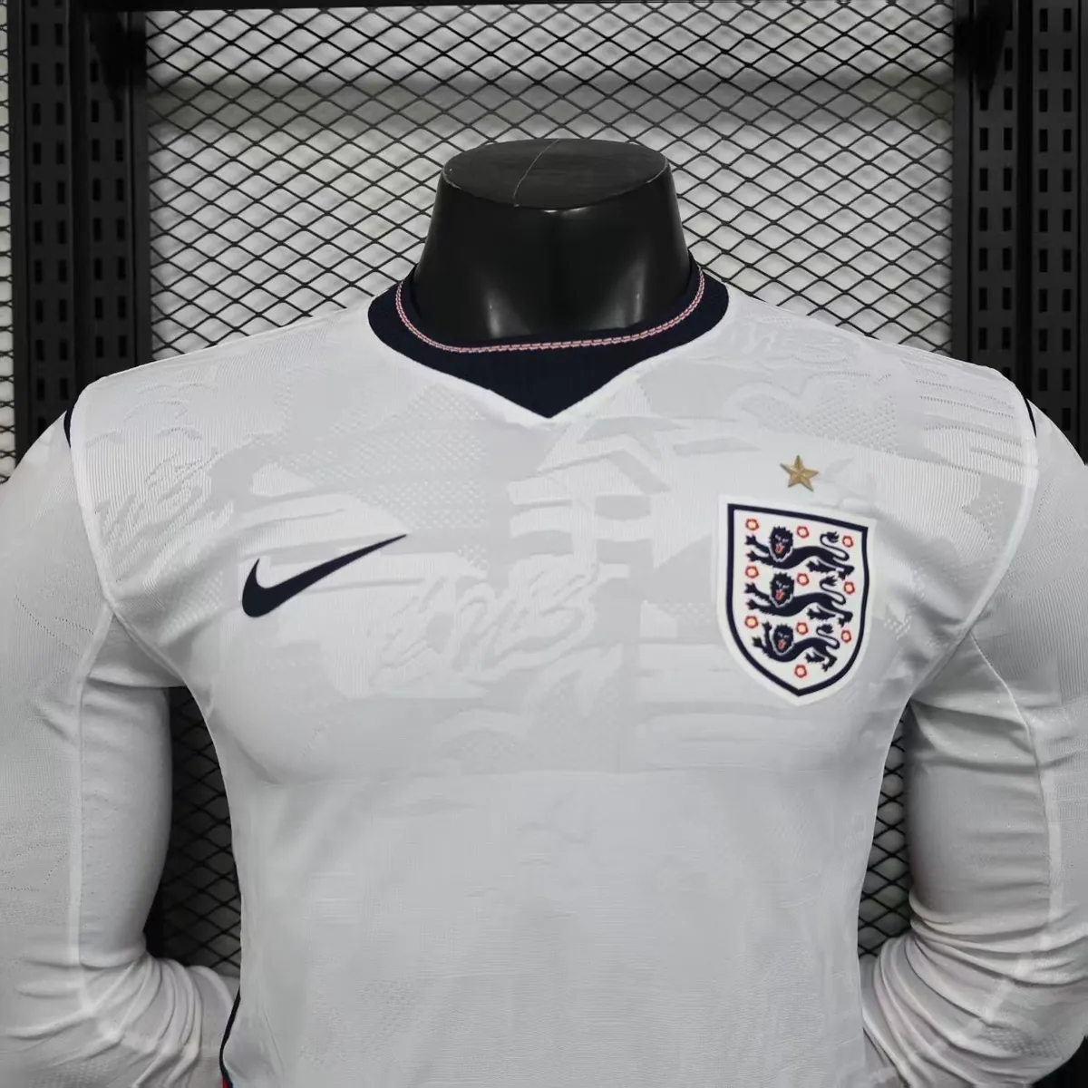 2026 World Cup England Home Kit Player Version Long Sleeve Football Shirt AAAAJersey Dropship Y 4