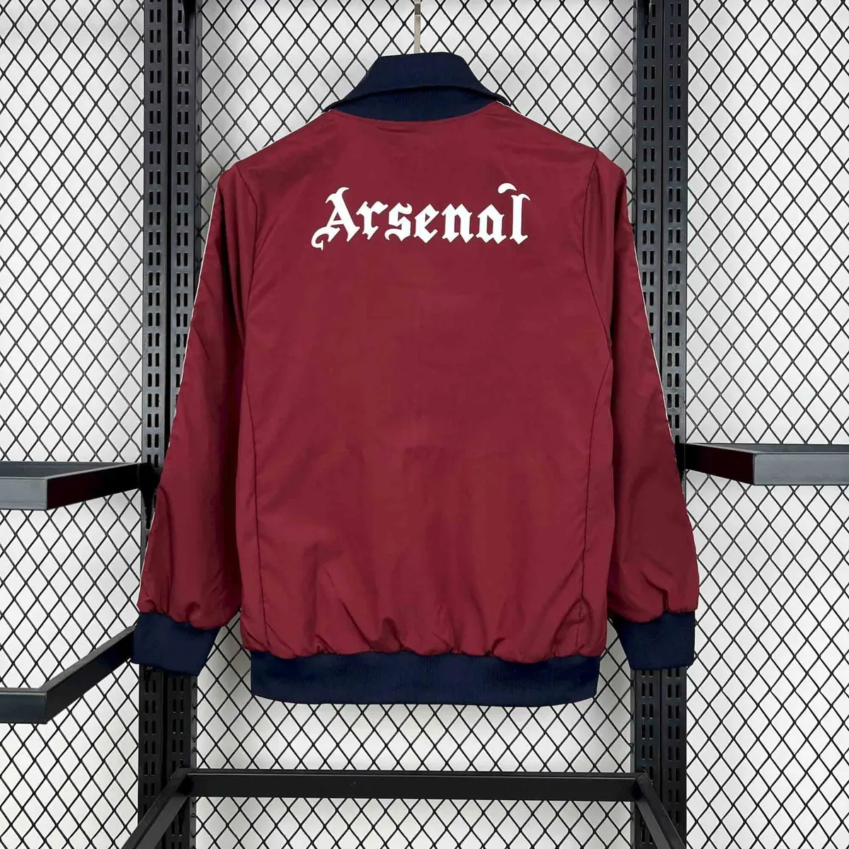 24-25 Arsenal Red Windbreaker Jacket AAAAJersey Supplier Yupoo 4