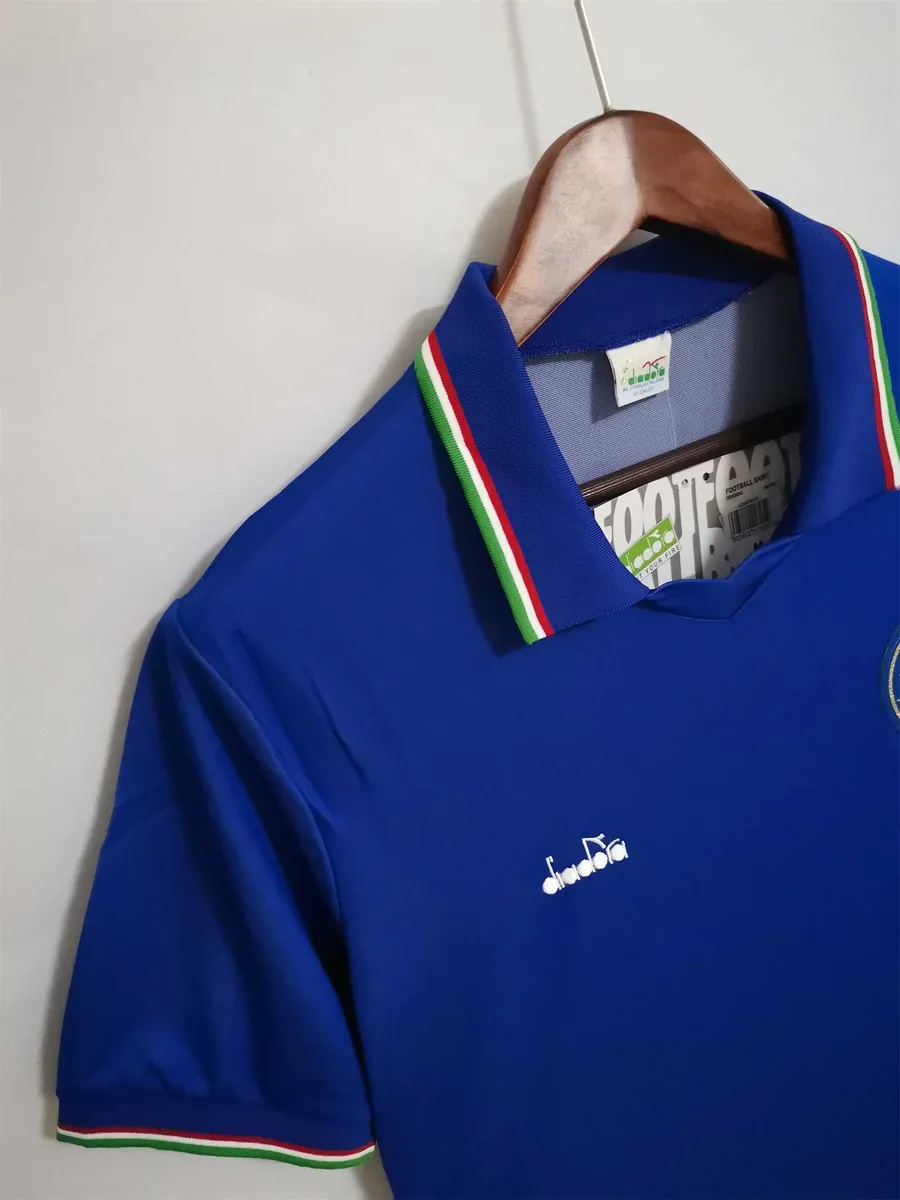 1990 Italy home blue 6