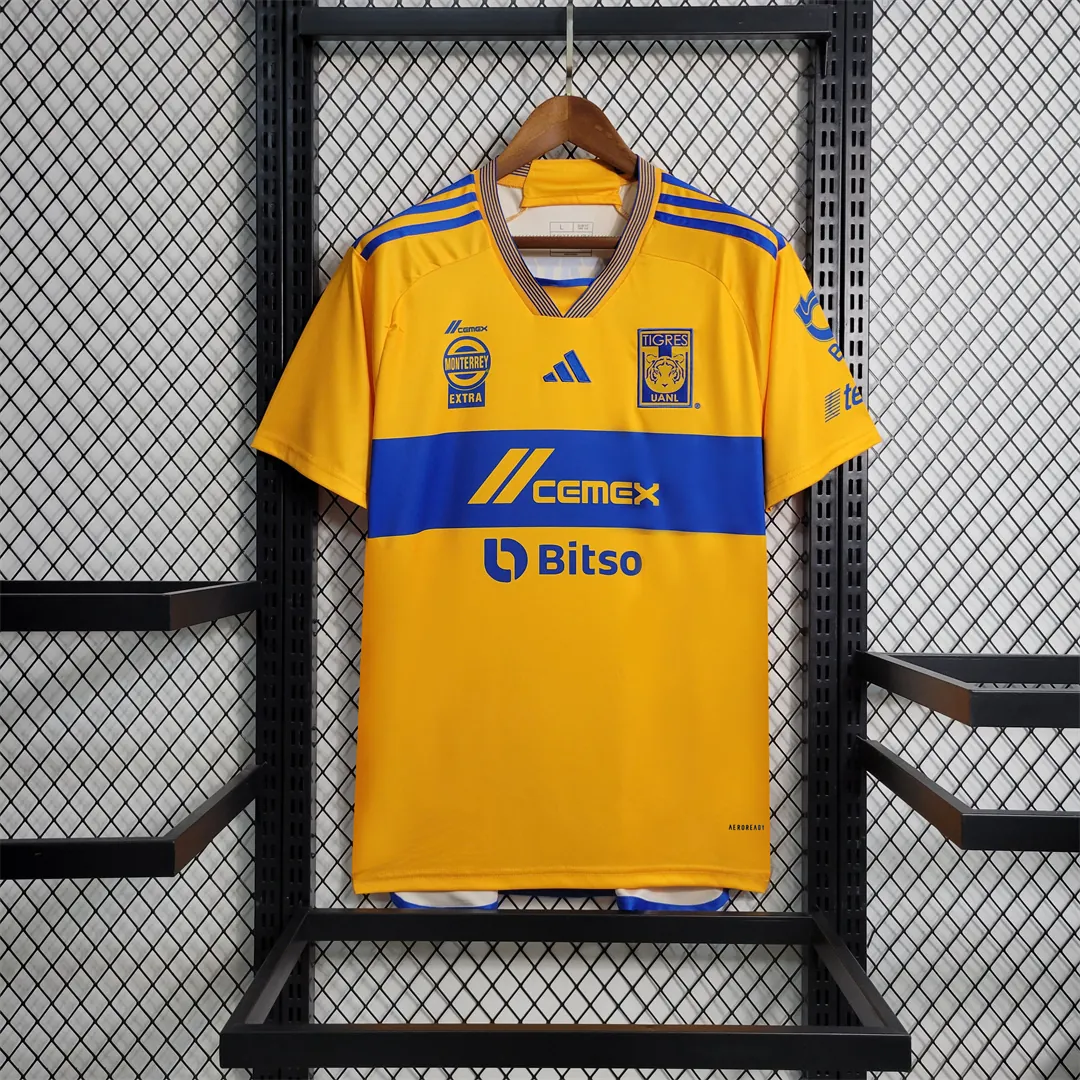 23-24 Tigres UANL Home Kit Soccer Jerseys Yupoo 11