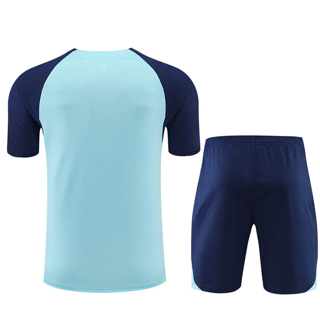 22-23 Atletico Madrid training suit blue 1