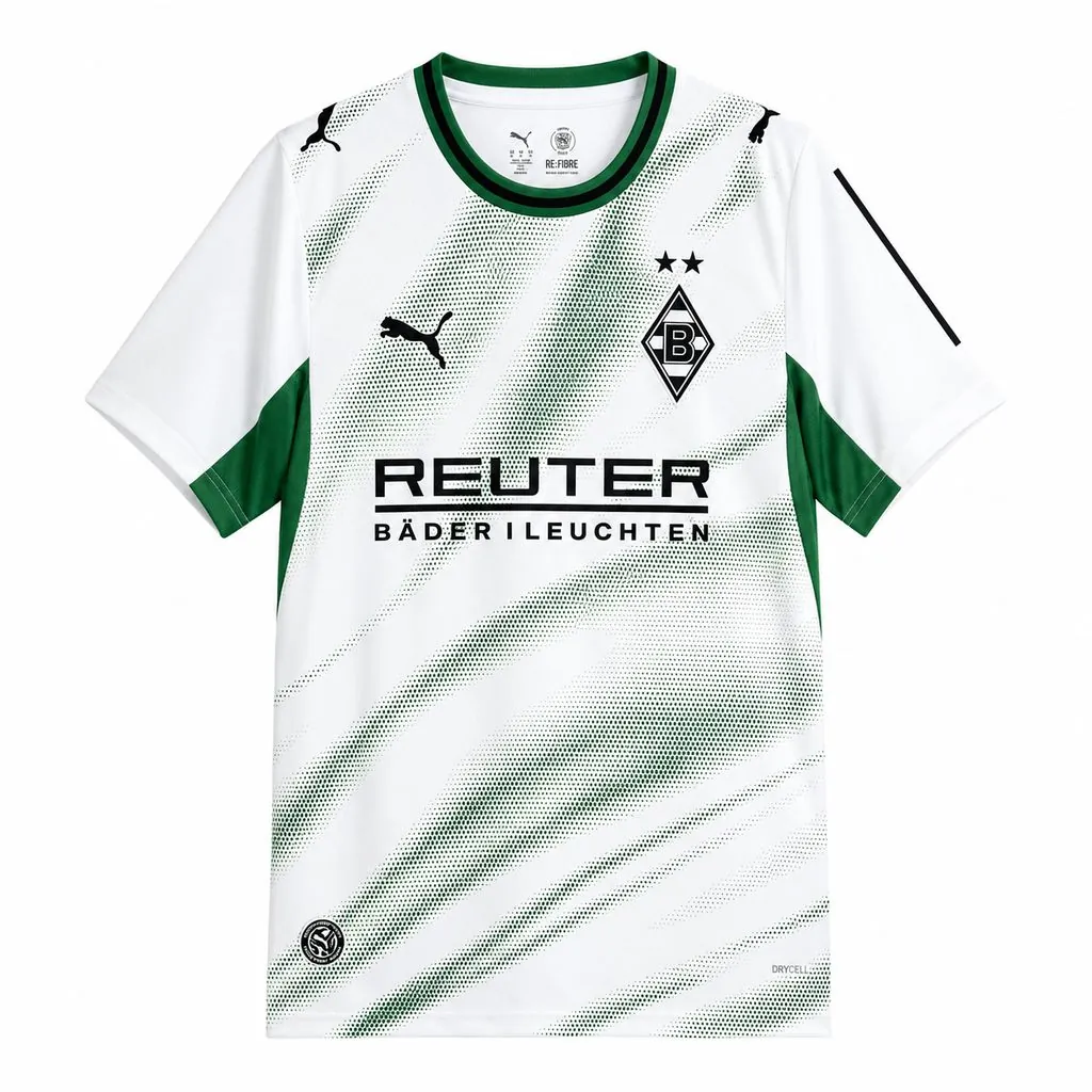 26-27 Borussia Mönchengladbach Mens Home Kit Football T-Shirt AAAAJersey Supply Yupoo 9 8