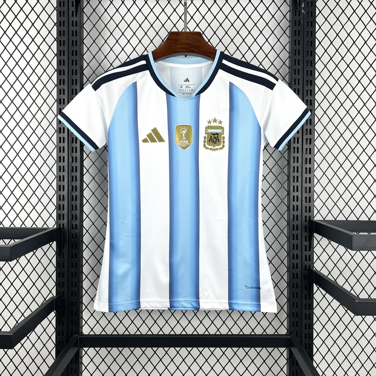 2026 World Cup Argentina Home Kit Football Women T-Shirt AAAAJersey Supply Yupoo 9