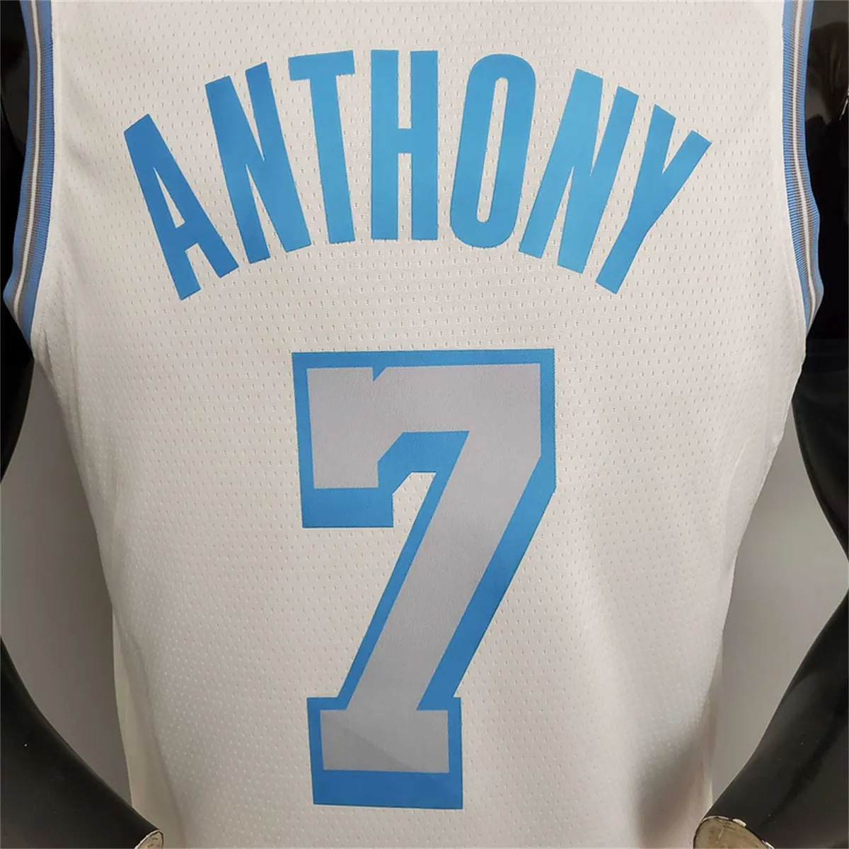 2021 Anthony#7 Lakers Retro White 4