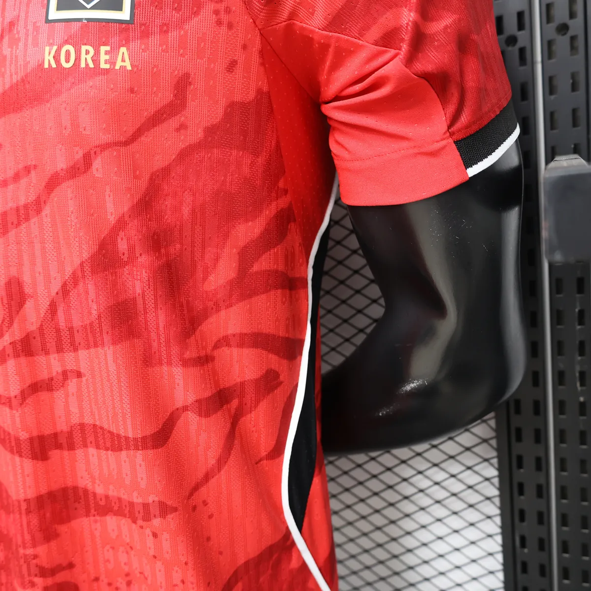 2026 World Cup South Korea Mens Home Kit Player Version Soccer Shirt Red AAAAJersey Dropship Yupoo 10