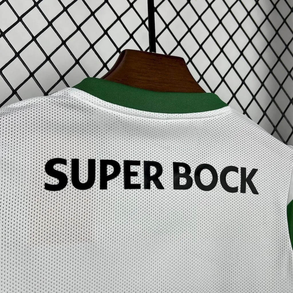 25-26 Sporting CP Home Kid Kits Youth Apparels Soccer AAAAJersey Yupoo 2