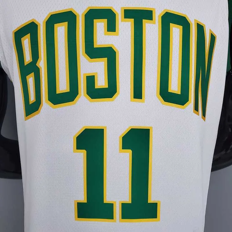 Irving #11 Celtics White Platinum Limited 1