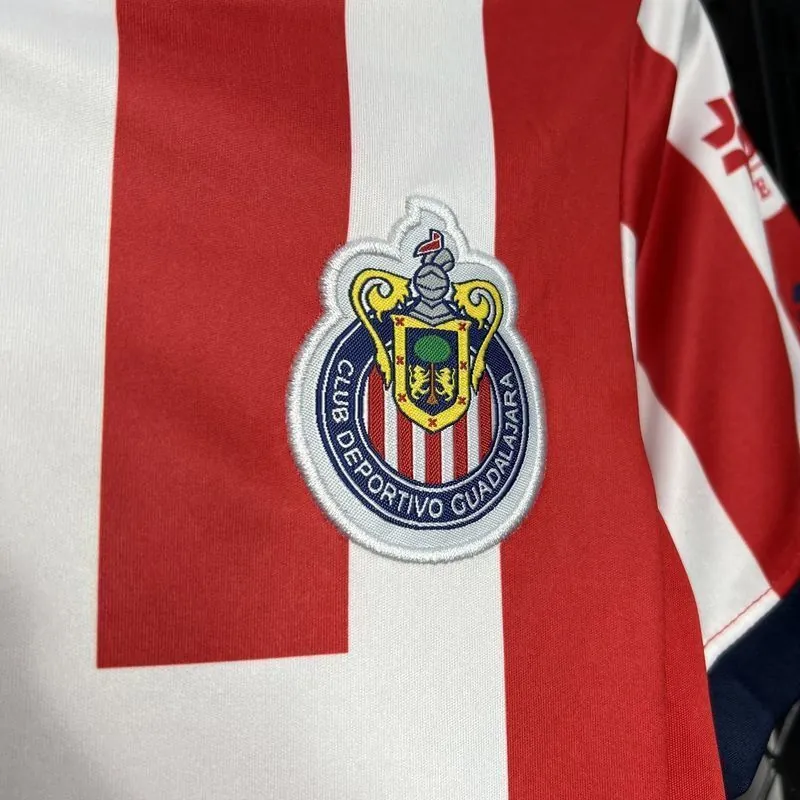 24-25 Chivas Guadalajara Home Kid Kits Youth Apparels AAAAJersey Wholesale Yupoo 6