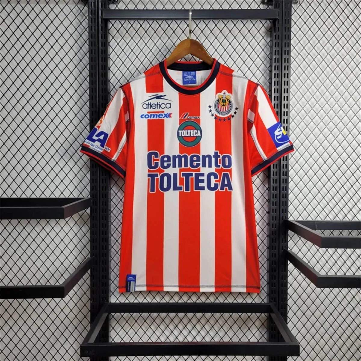 02-03 Chivas Home Retro Kit Vintage Shirt Soccer AAAAJersey Yupoo 7
