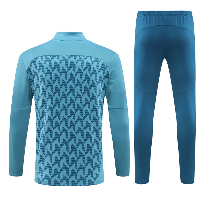 24-25 Marseille Long Sleeve Training Suit Football Shirts 3