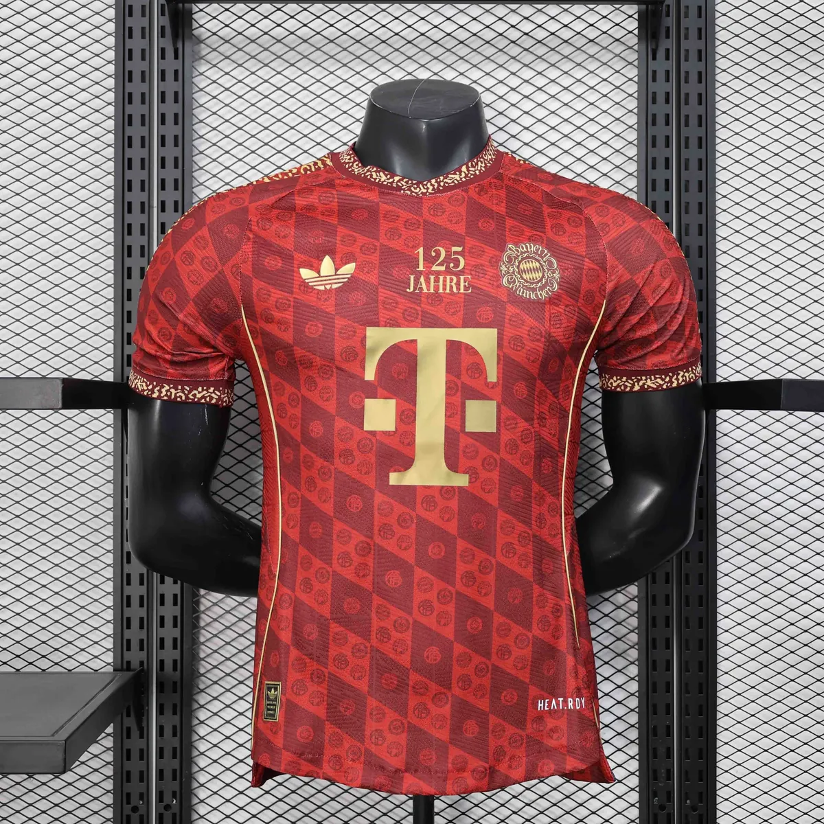 25-26 Bayern Munich 125th Anniversary Red Kit Player Version Shirt AAAAJersey Supply Yupoo 6
