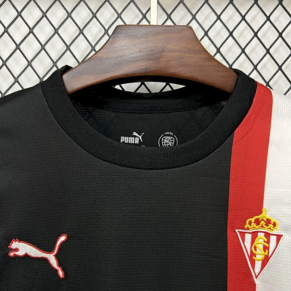 25-26 Sporting De Gijon Away Shirt Football Uniforms Soccer AAAAJersey Supply Yupoo 5
