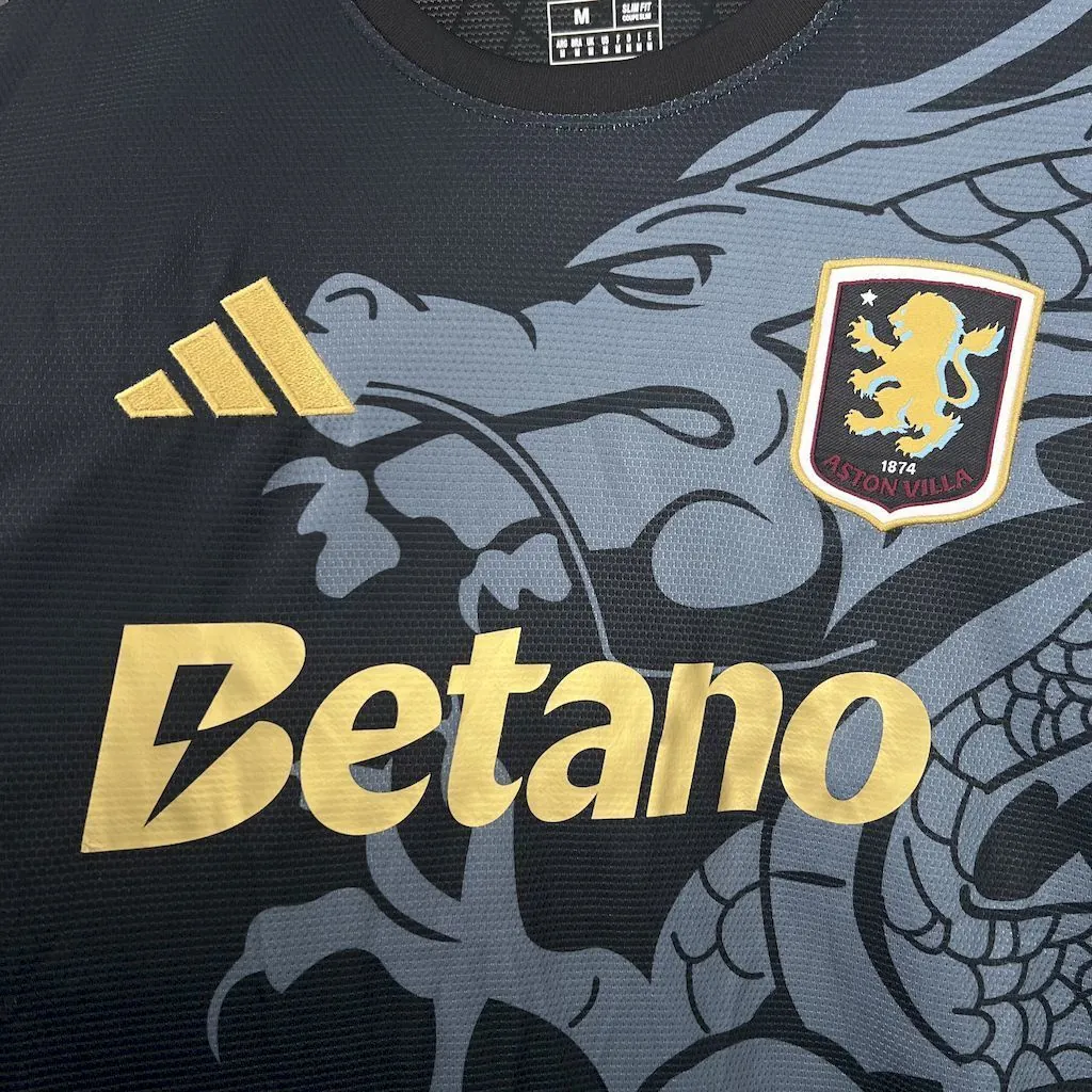 25-26 Aston Villa Away Shirt Football Uniforms AAAAJersey Dropship Yupoo 1