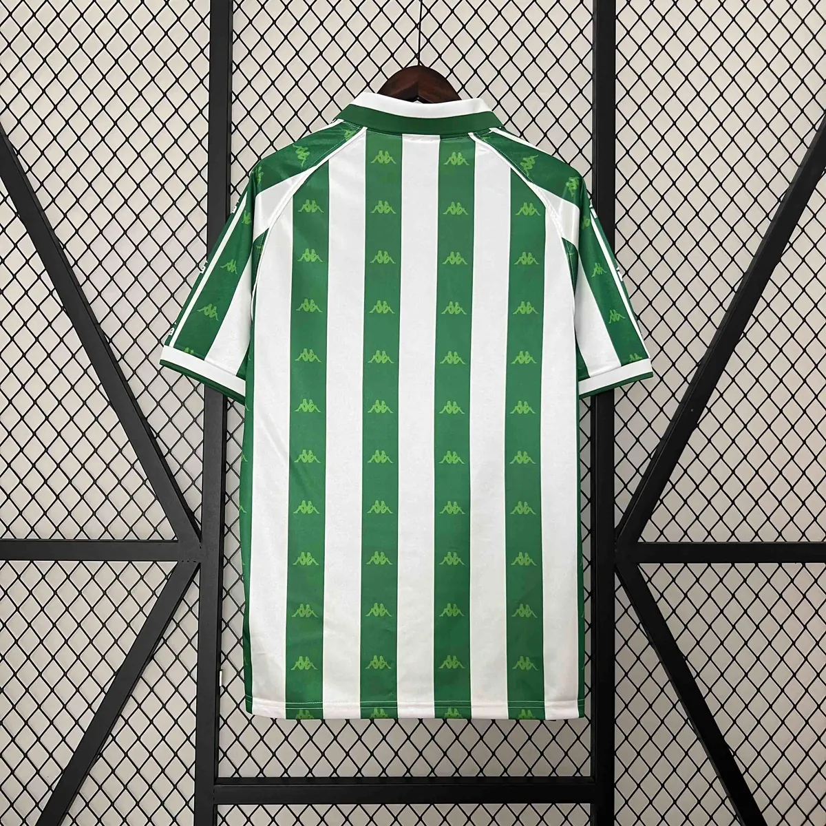 95-96 Real Betis Home Retro Kit Vintage Shirt Sport AAAAJersey Yupoo 1