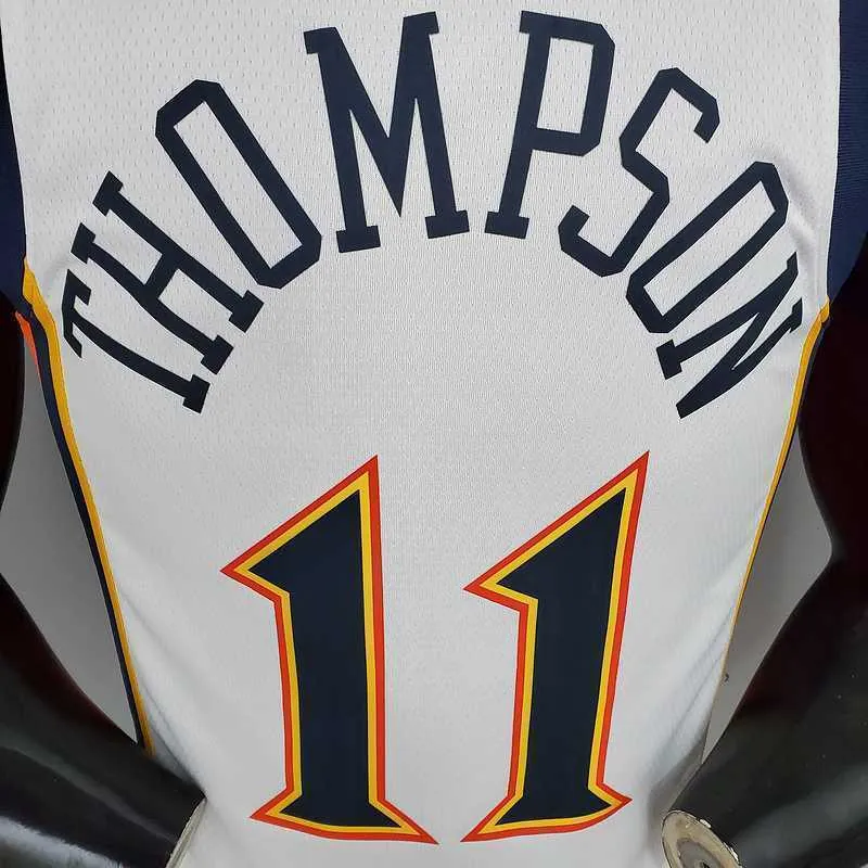 THOMPSON#11 Warriors Rookie White 7