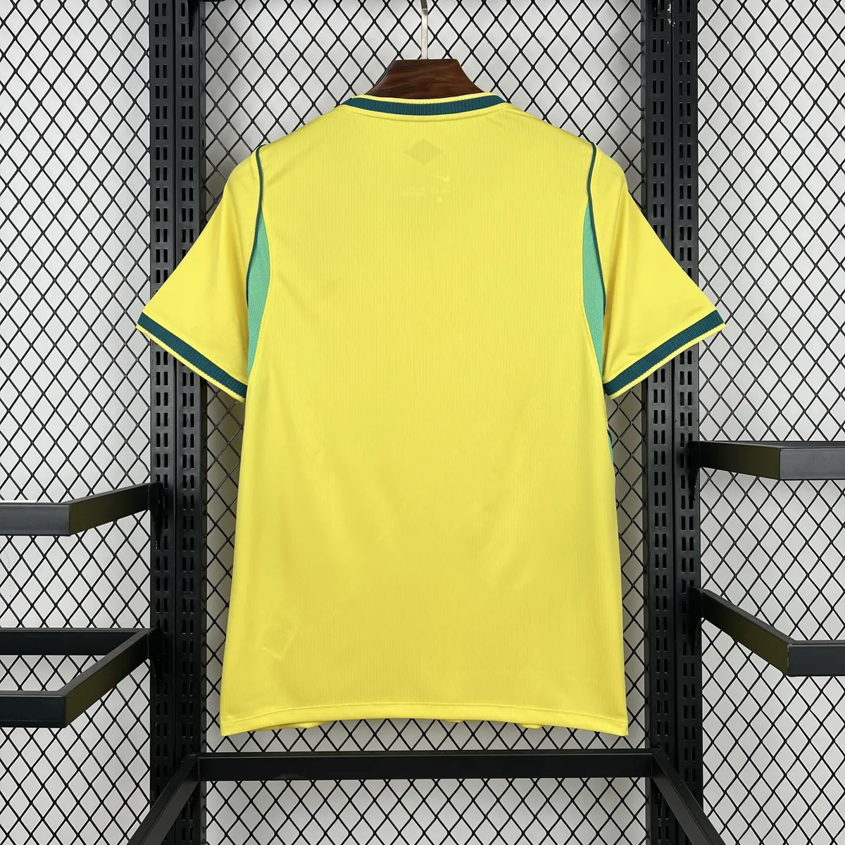 2026 World Cup Brazil Home Yellow Soccer Shirt Fan Version 9