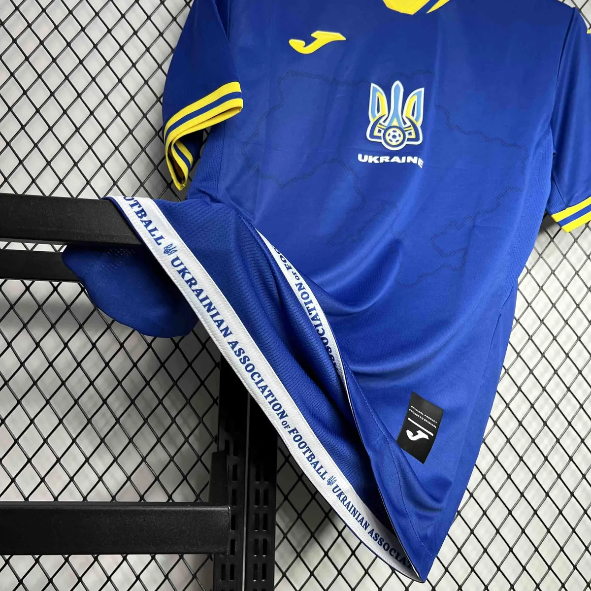2024 Ukraine Away Kit UEFA Euro Shirt Football AAAAJersey Supplier 4