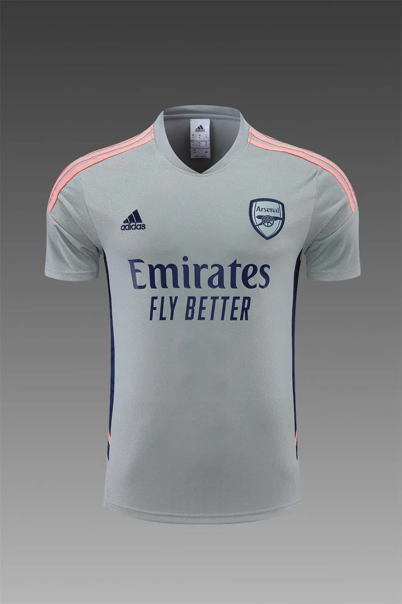 22-23 Arsenal training suit short sleeve kit Grey 9