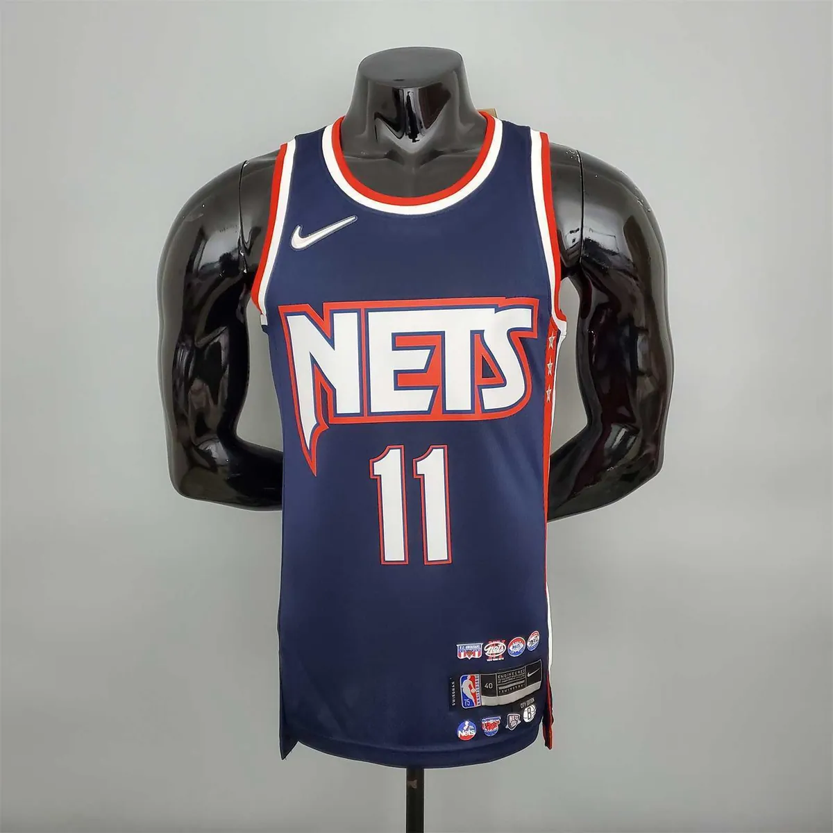 2022 75th Anniversary Irving #11 Nets City Edition Royal Blue 9