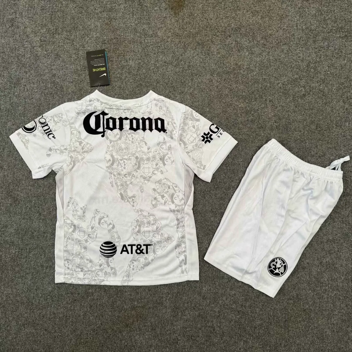 24-25 Club America Third Kid Kits Youth Apparels AAAAJersey Supply Yupoo 1