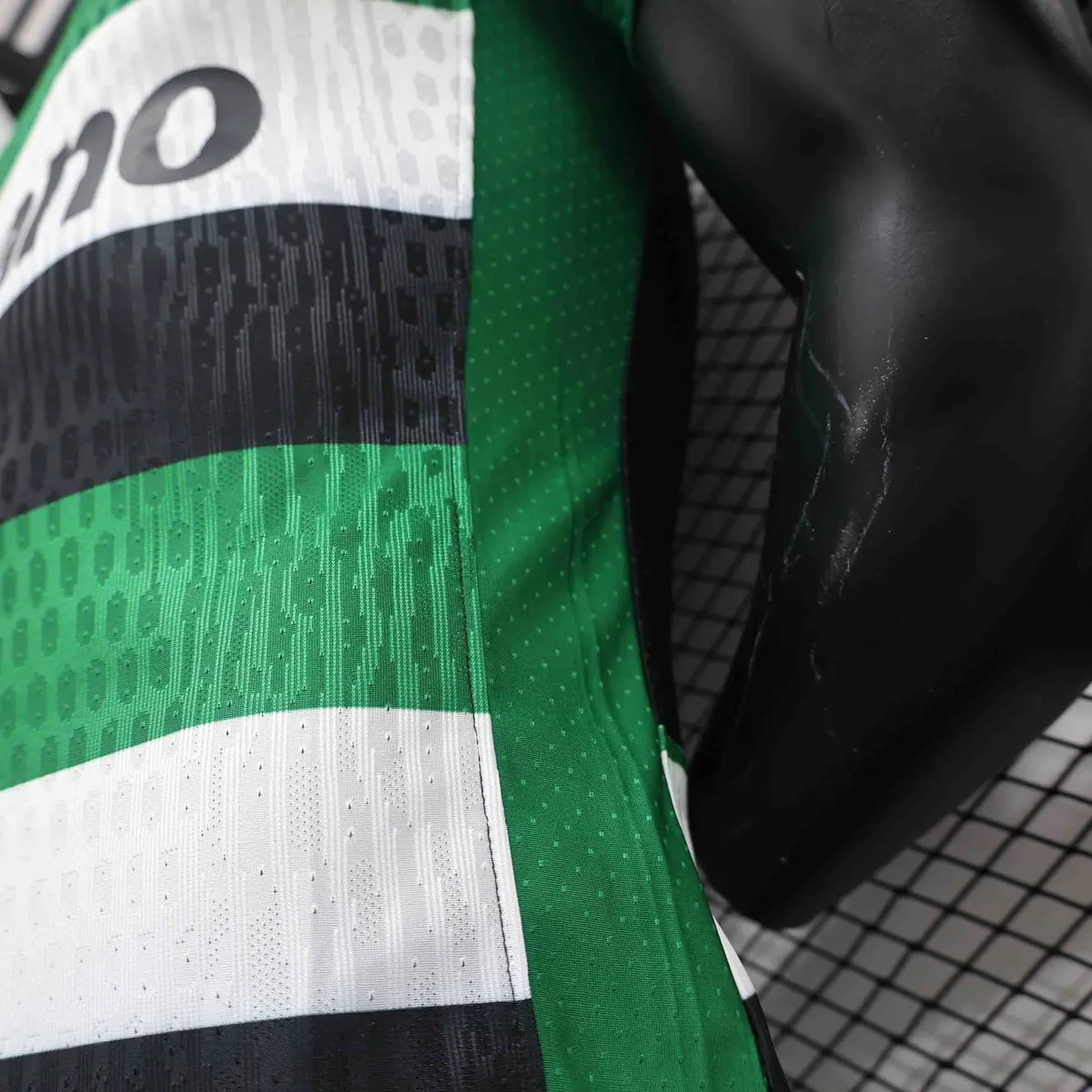 24-25 Sporting Lisbon Home Kit Player Version Shirt AAAAJersey Dropshiping Yupoo 2