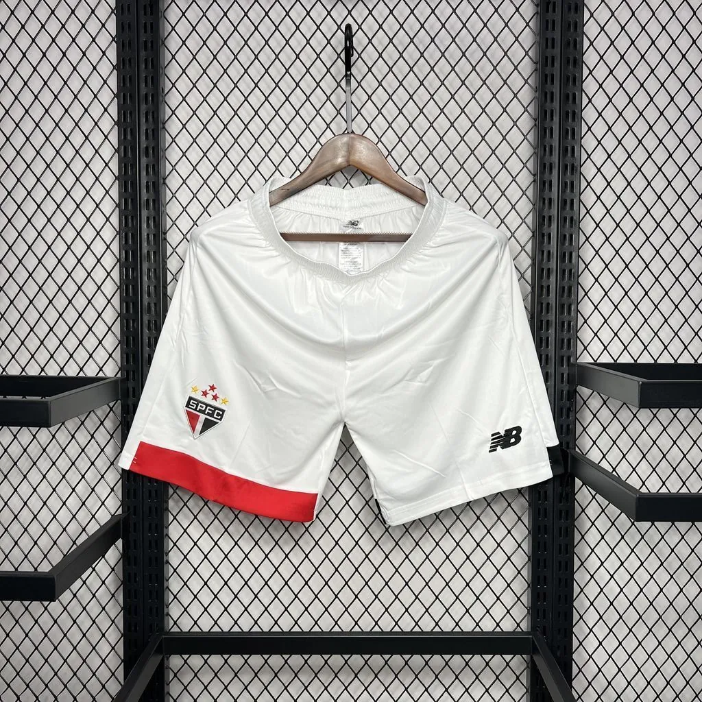 24-25 Sao Paulo Home Shorts Football Trousers Soccer AAAAJersey Yupoo 4