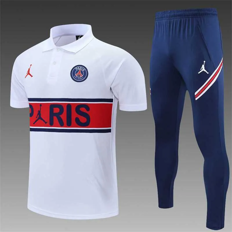 Polo Jordan PSG white with red 20