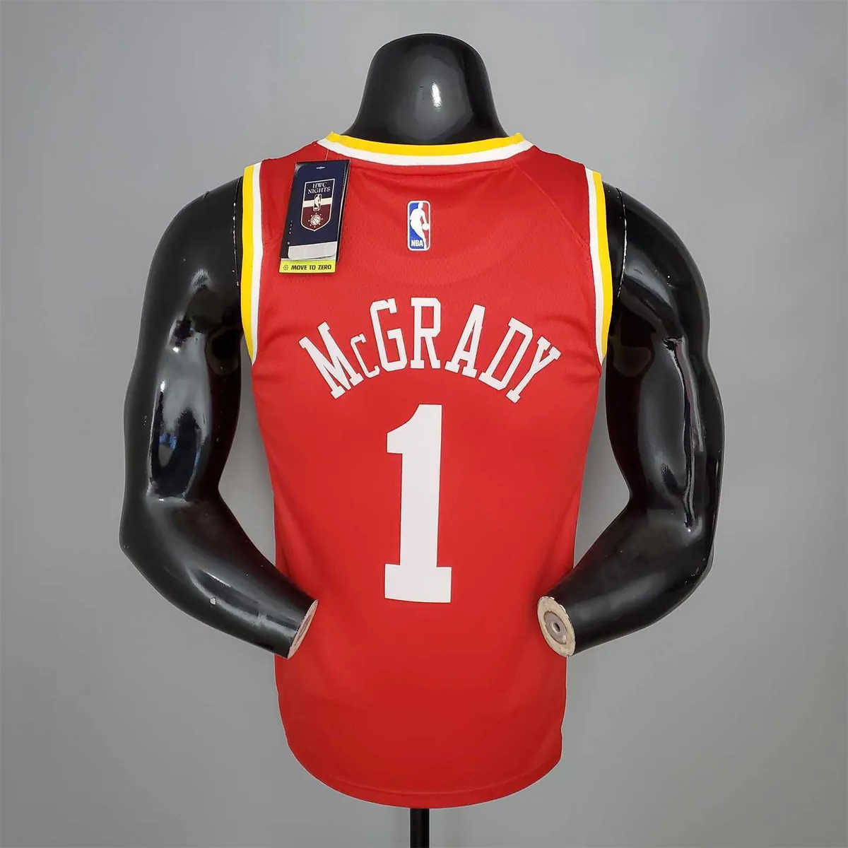 McGRADY#1 Rockets Retro Red 1