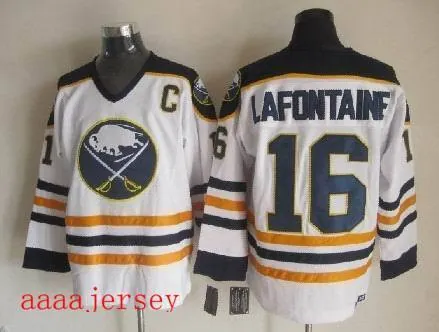 Buffalo Sabres retro ice hockey jersey M-3XL 水牛城军刀队复古冰球服 1