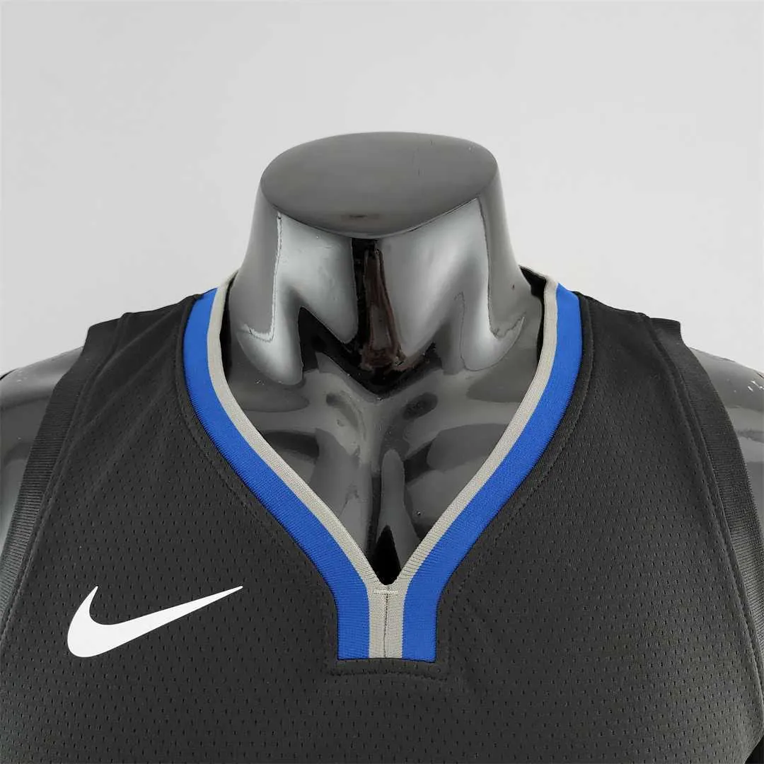 2020 THOMPSON #11 Warriors City Edition Black &amp; Grey NBA Jersey 3