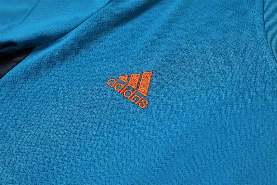 2223 Manchester United Training Suit Short Sleeve Kit Blue 2