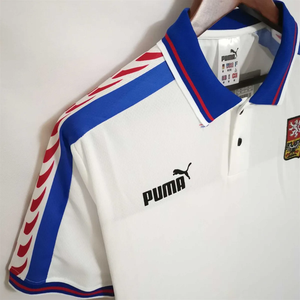 1996 Czech Republic white away 6