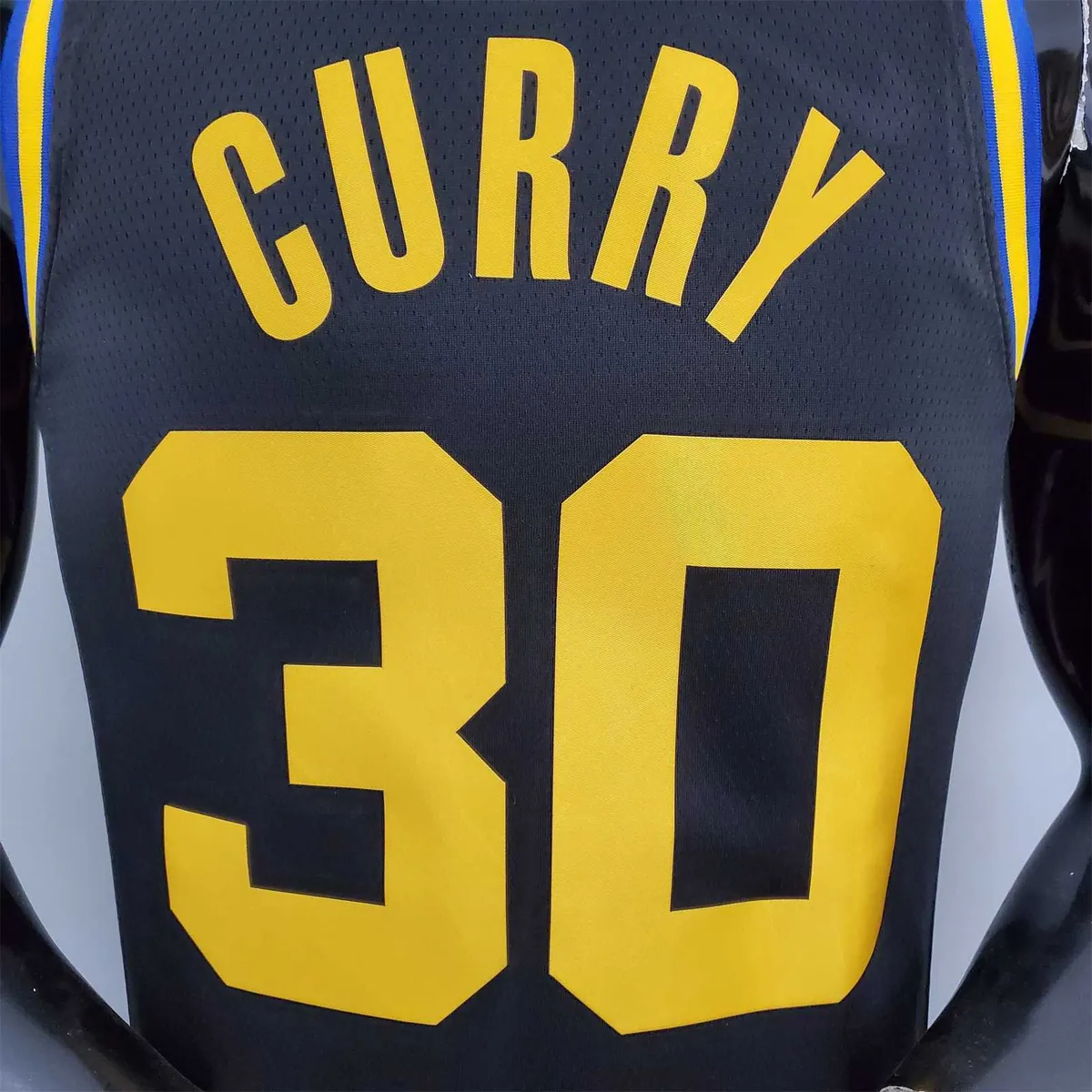 2022 75th Anniversary Curry #30 Warriors City Edition Black 1