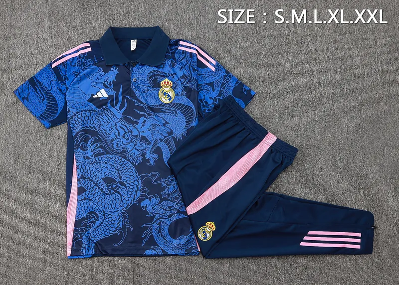 24-25 Real Madrid Polo Football Shirts 1