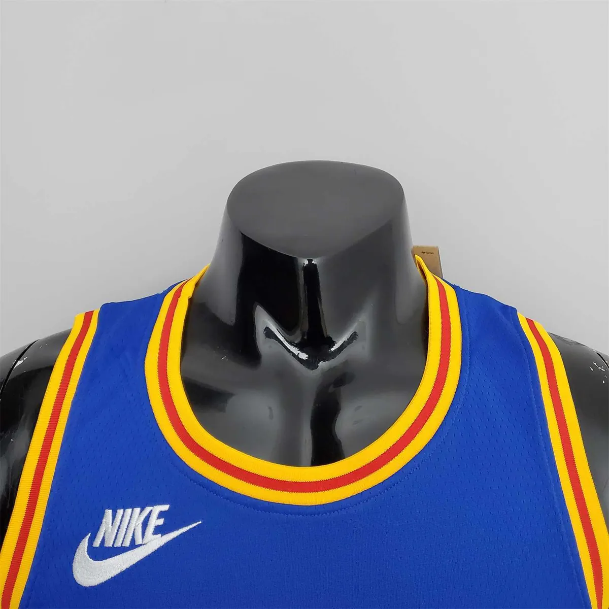 75th Anniversary Cuminga#00 Warriors Vintage Blue NBA Jersey 7