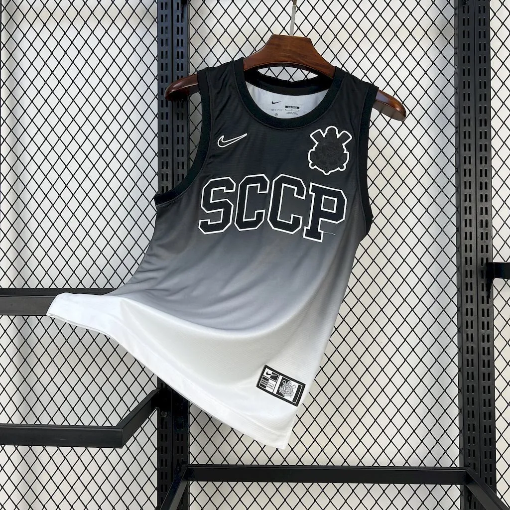 25-26 Corinthians Basketball Vest Kit AAAAJersey Yupoo 7