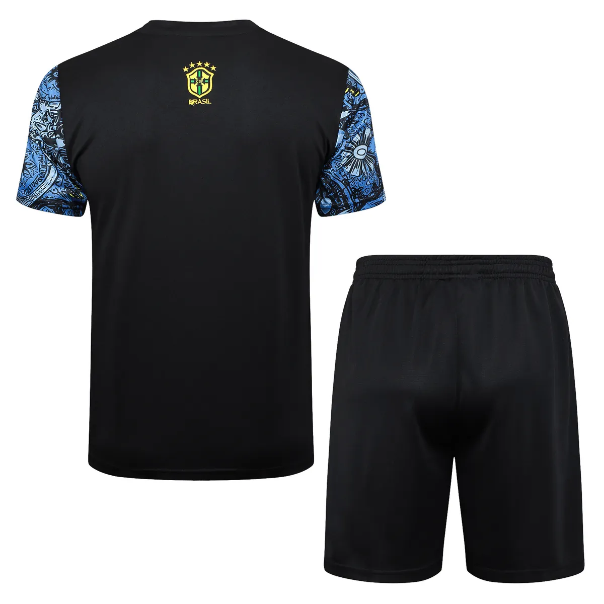 2024 Brazil Christ the Redeemer Blue Special Edition Kit Soccer AAAAJersey Yupoo 2