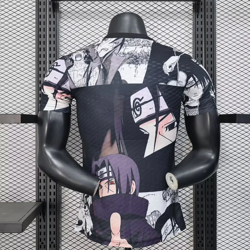 25-26 Japan x Naruto Uchiha Itachi Special Edition Kit Player Version Shirt AAAAJersey Wholesal 4