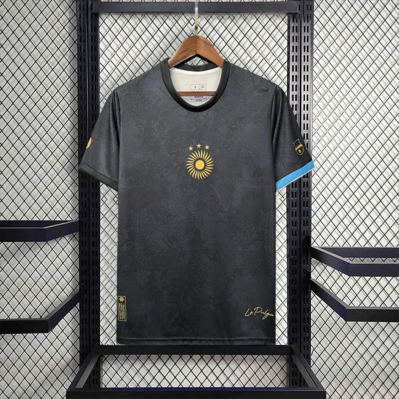 23-24 Argentina Special Edition Black S-XXL Cheap Soccer Jerseys 7