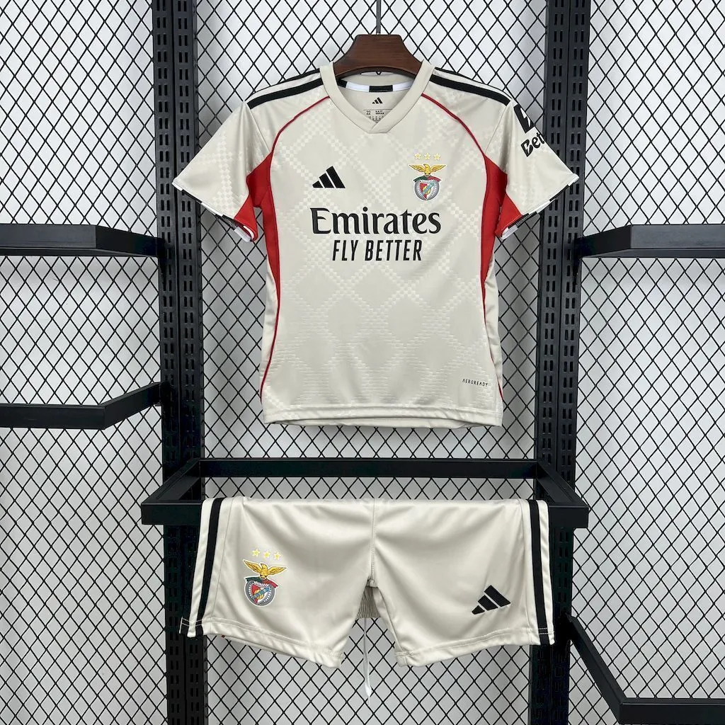 25-26 Benfica Away Kid Kits Youth Apparels AAAAJersey Supply Yupoo 11
