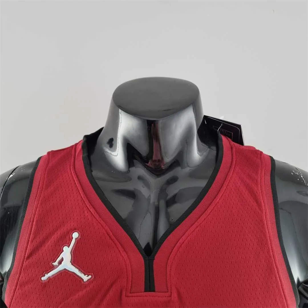 75th Anniversary Miami Heat Jordan BUTLER#22 Burgundy NBA Jersey 2