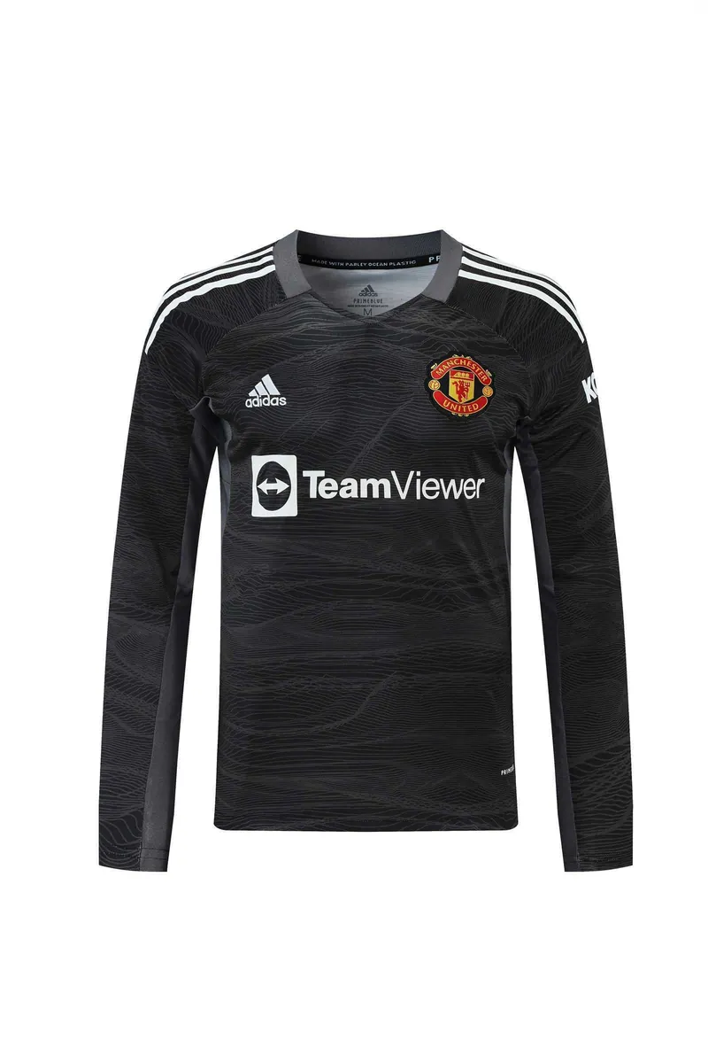21-22 Manchester United black goalkeeper long sleeve 10