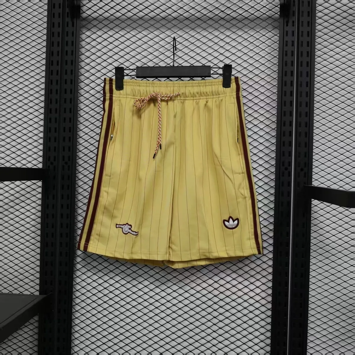 25-26 Arsenal Yellow Casual Shorts AAAAJersey Yupoo 6