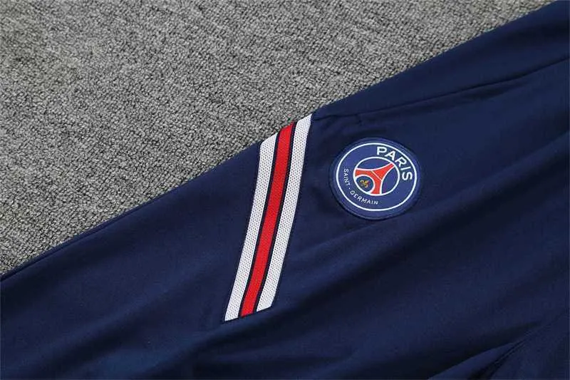Polo Jordan PSG sapphire blue chest print 16